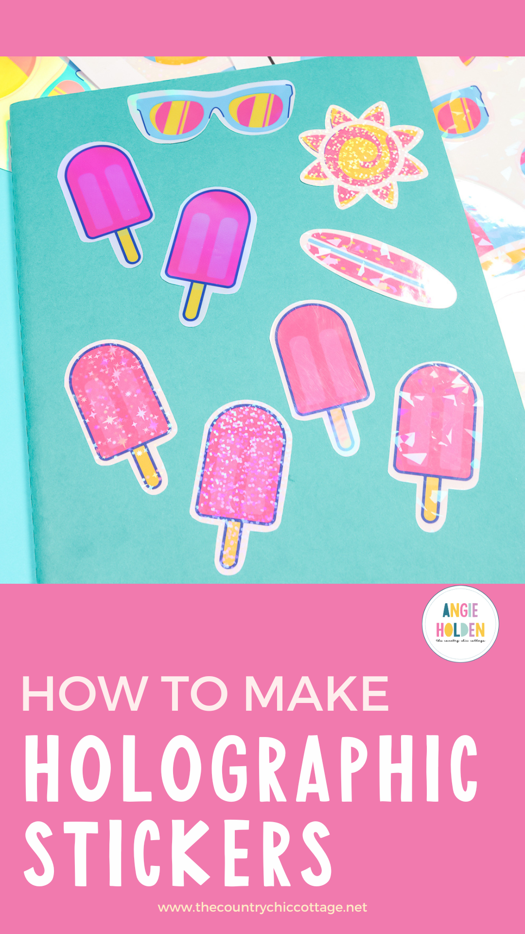 How to Make Holographic Stickers with a Cricut Machine Patabook Home