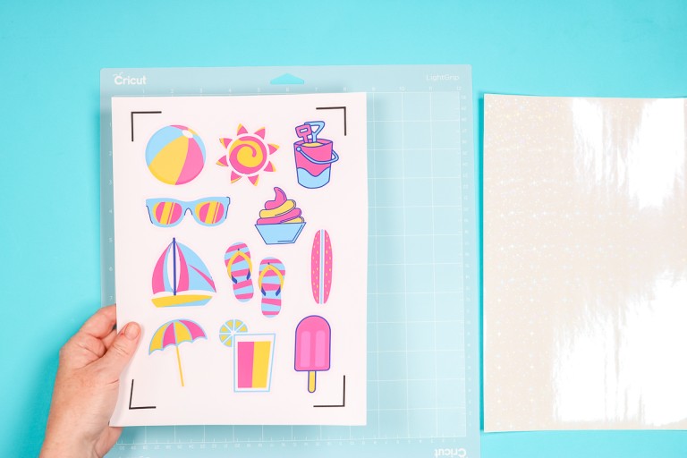How to Make Holographic Stickers with a Cricut Machine - Angie Holden