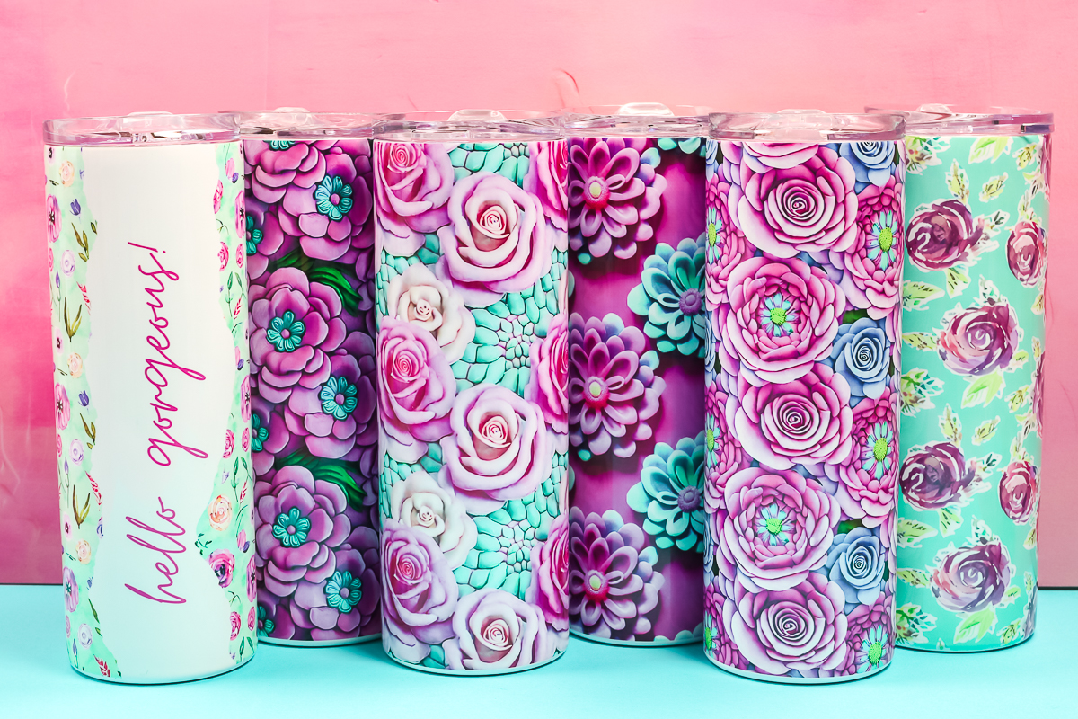 How to Sublimate Tumblers with No Seams - Angie Holden The Country