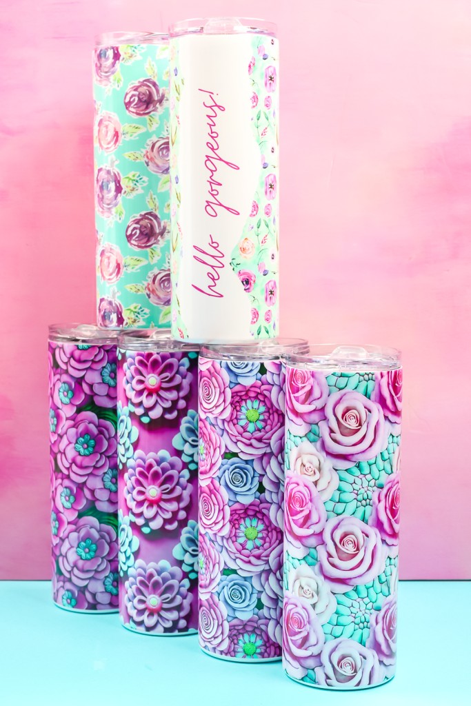 How to Sublimate Tumblers with No Seams Decorating Tricks