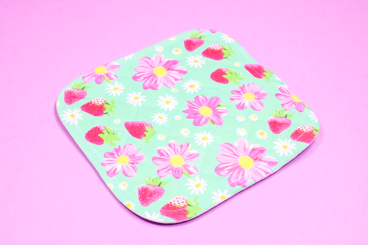 Sublimation hot pad.