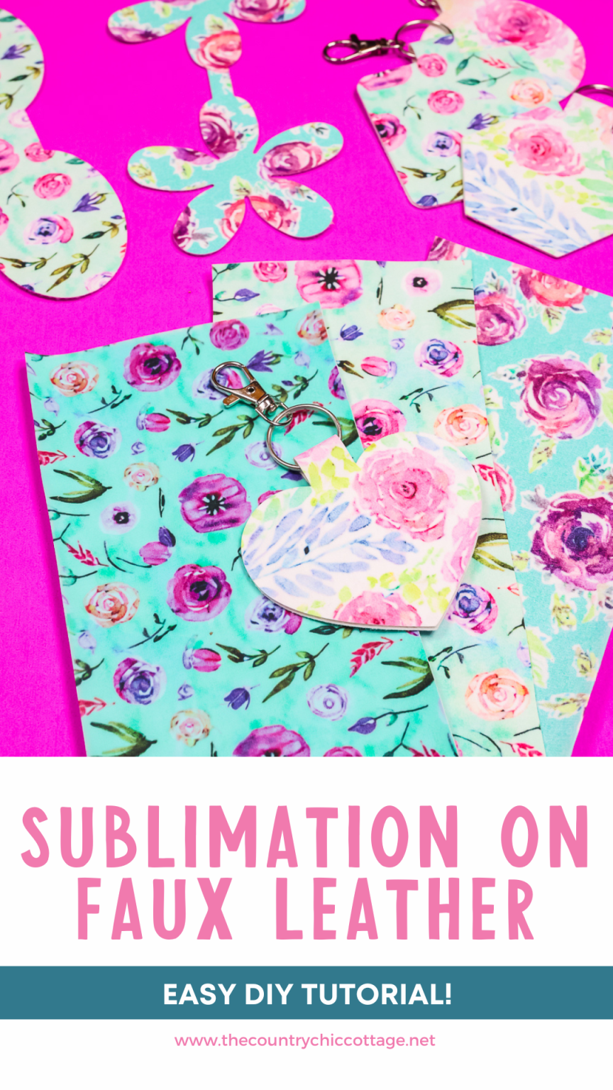 How to Apply Sublimation on Faux Leather Angie Holden The Country