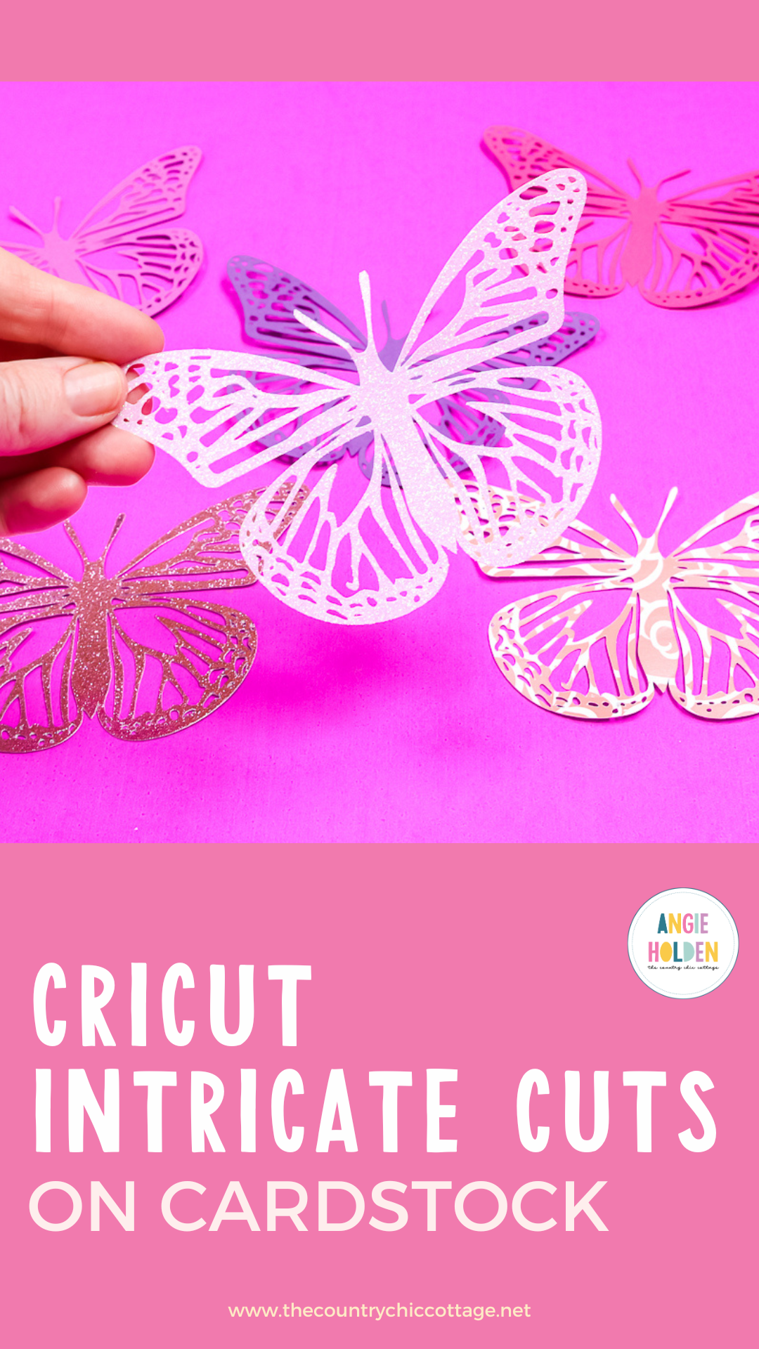 How to Cut Intricate Cuts on Cardstock with a Cricut Angie Holden The