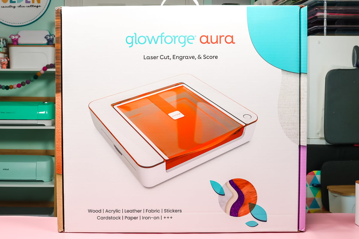 glowforge aura in the box