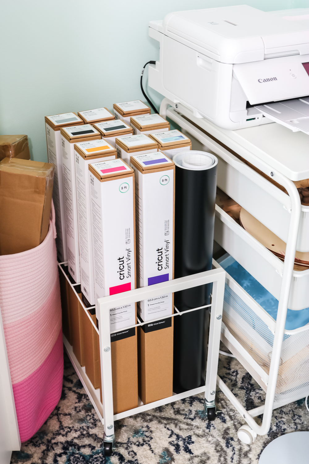 cricut venture smart material storage