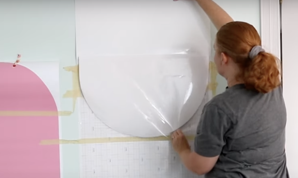 How to Apply Large Vinyl Decals to Walls Angie Holden The Country