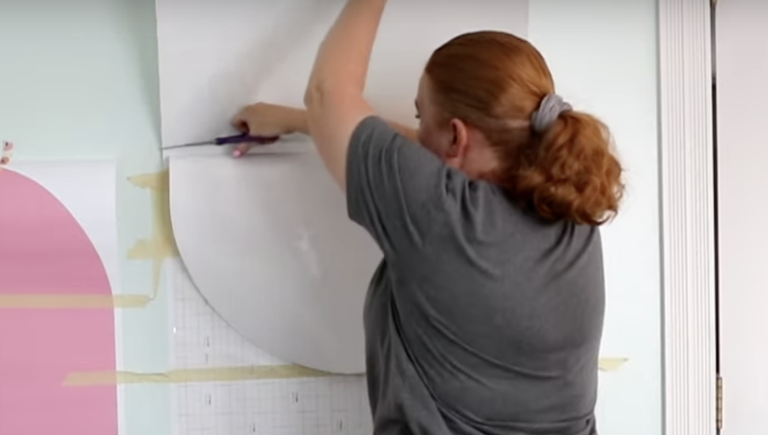 How to Apply Large Vinyl Decals to Walls Angie Holden The Country