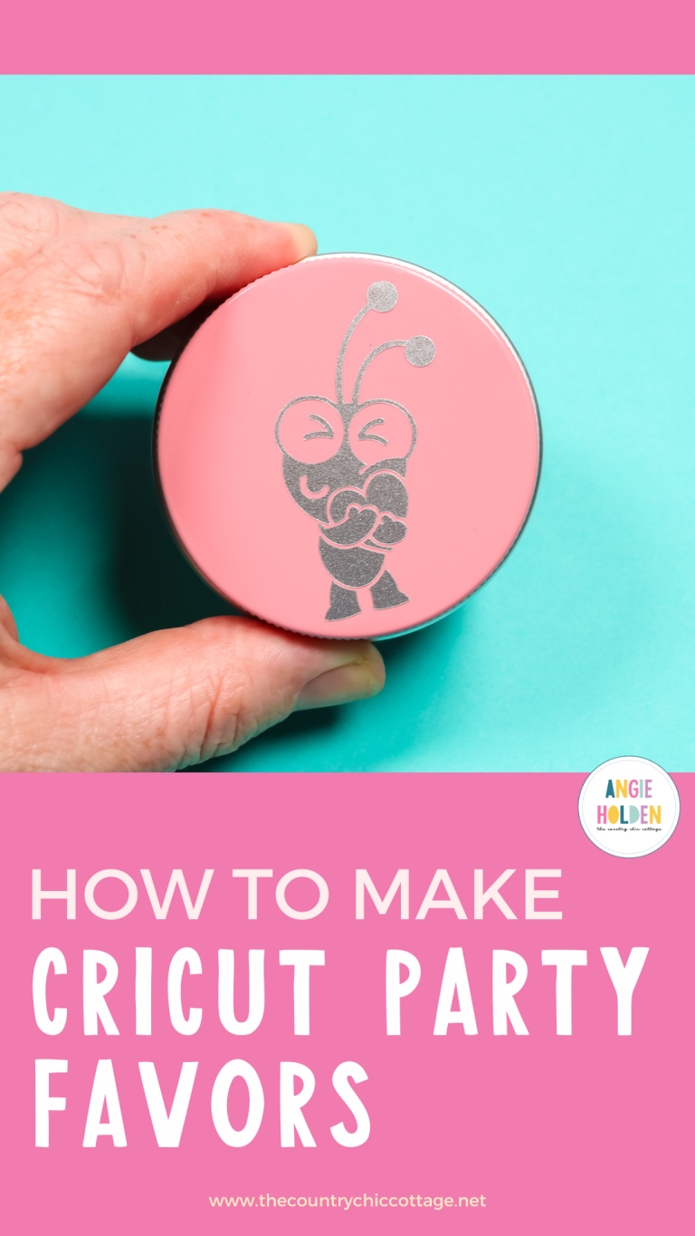 How to Make Cricut Party Favors with Venture Angie Holden The Country
