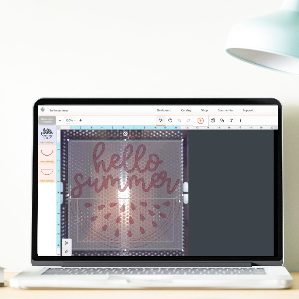 upload to glowforge