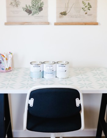 how to use a large stencil