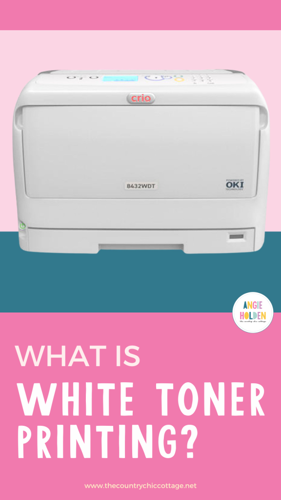 white toner printing basics