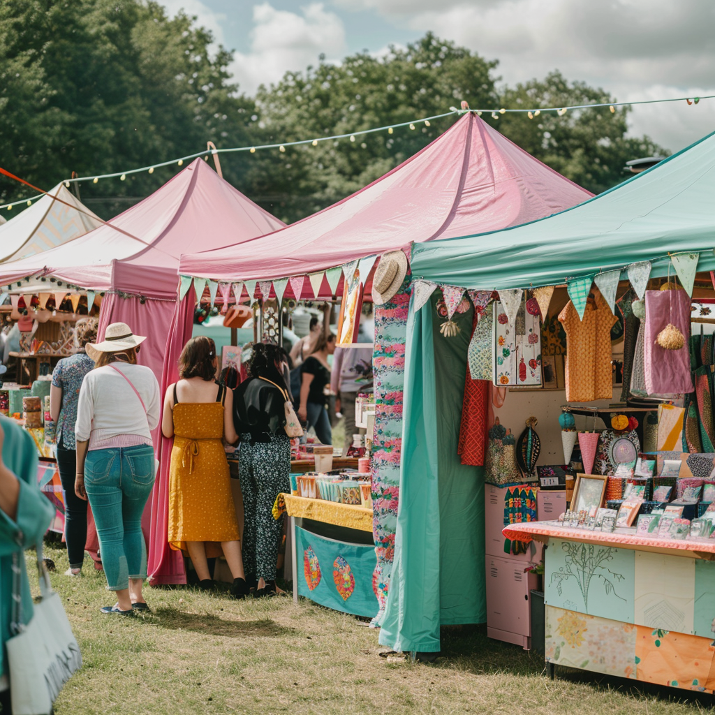 how to sell at a craft fair