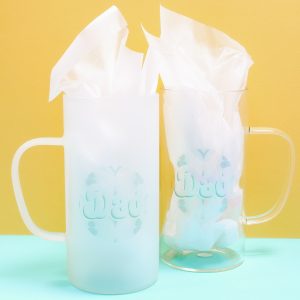 beer mugs with sublimation design
