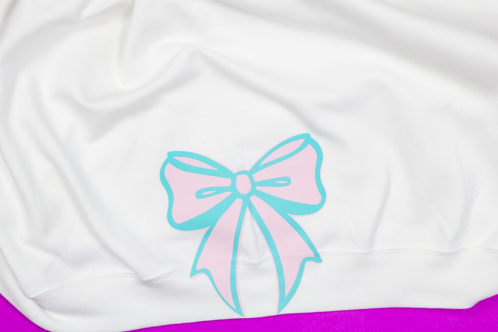Side Bow Sweatshirt main image 1