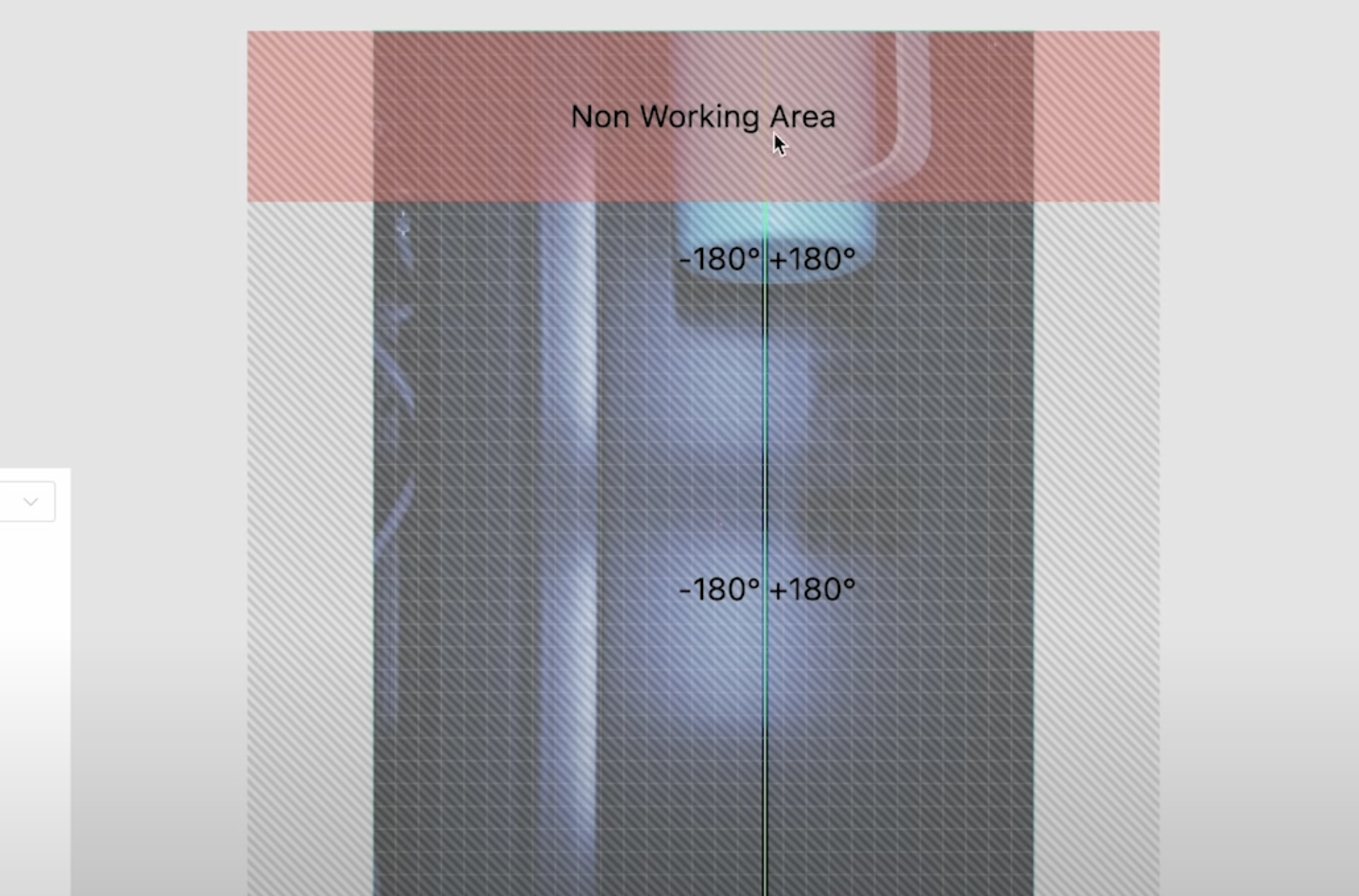 WeCreat laser with non-working area.