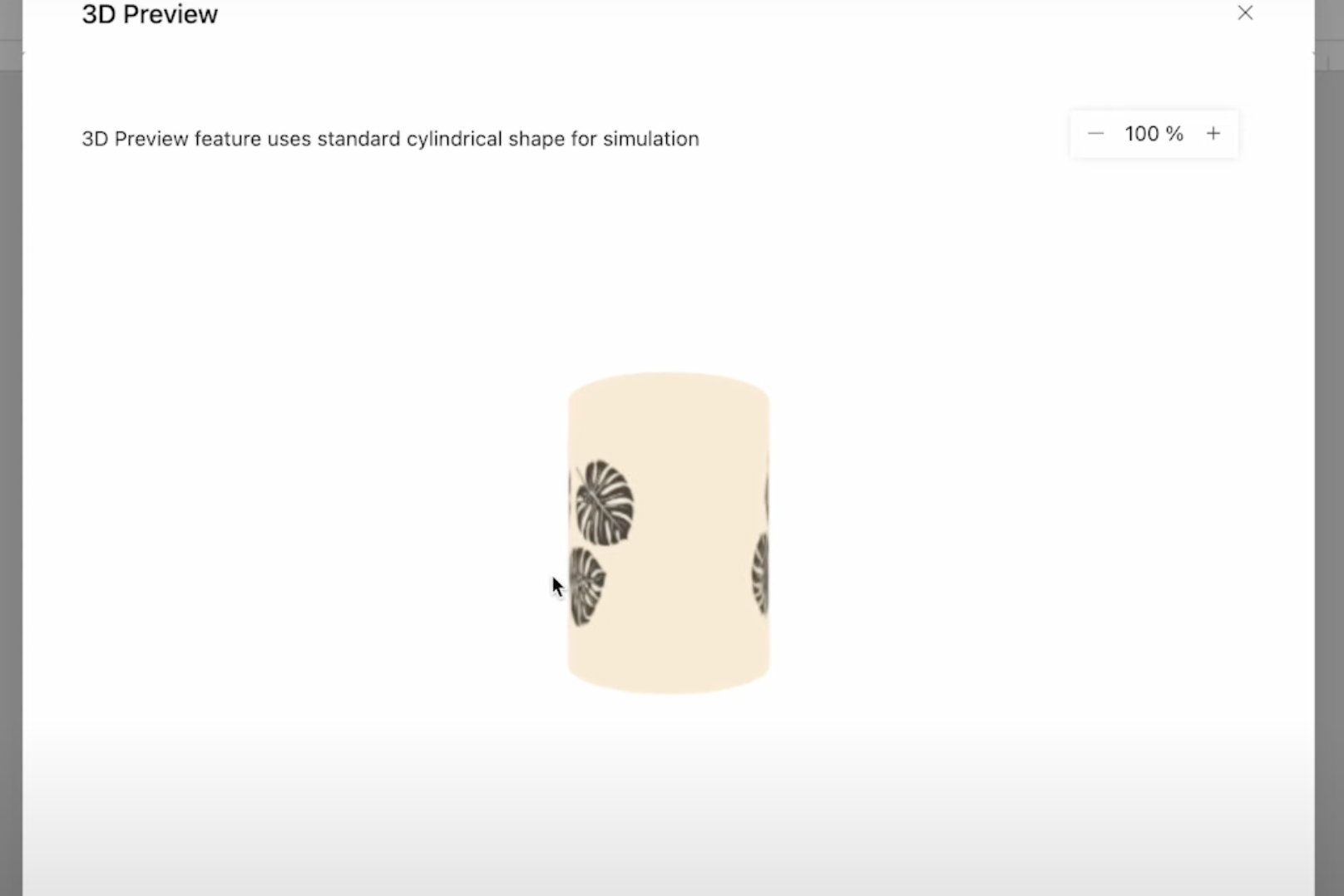 3D Preview tool in WeCreate.