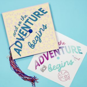 Finished graduation cap toppers - square