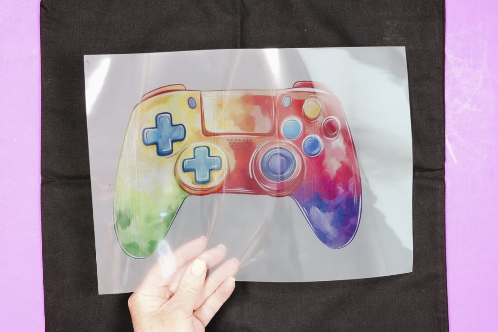iColor clear toner print.