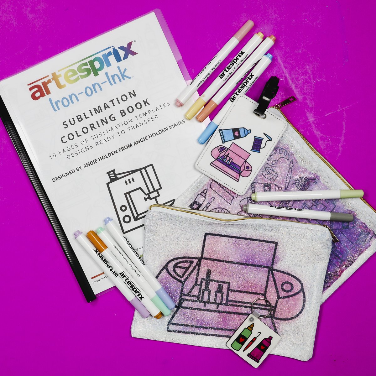 sublimation coloring books