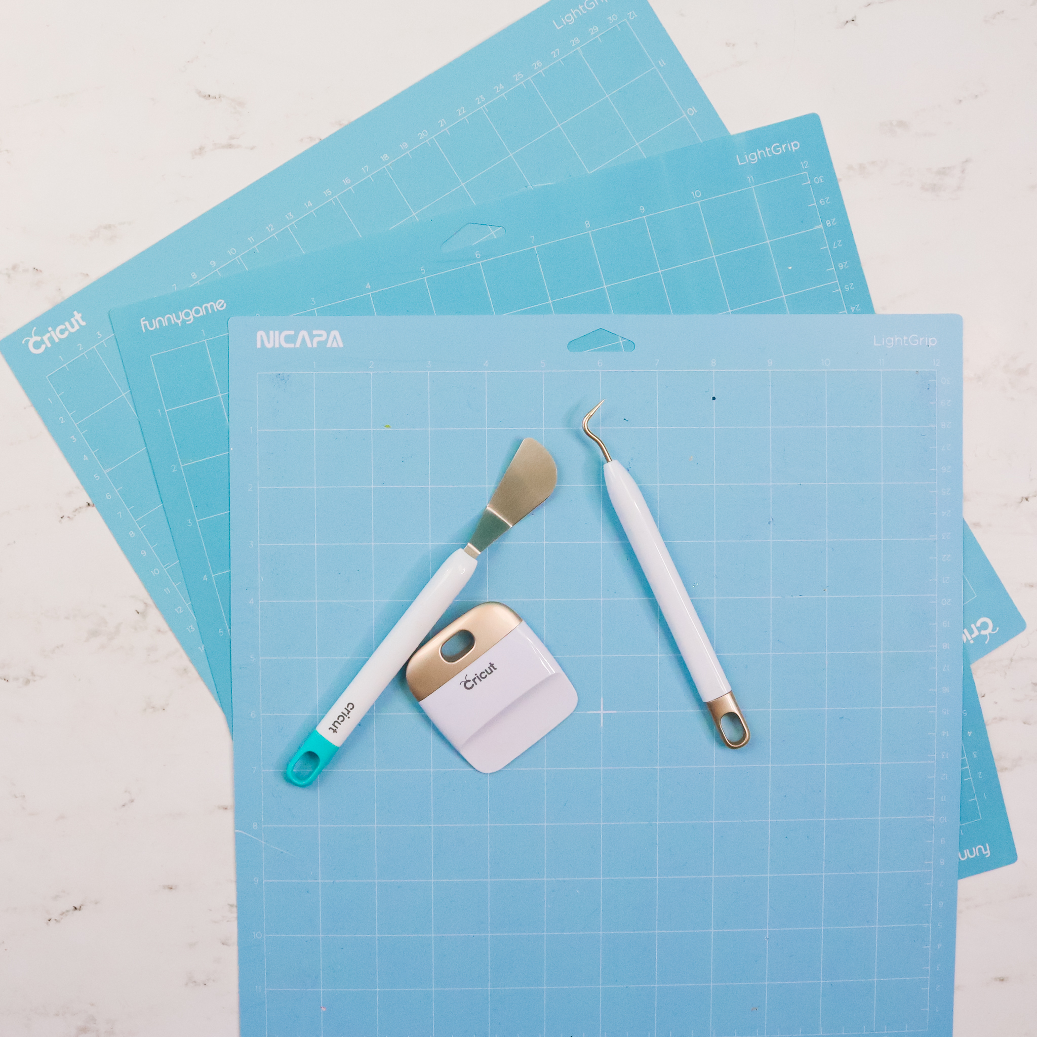 different cricut light grip mats