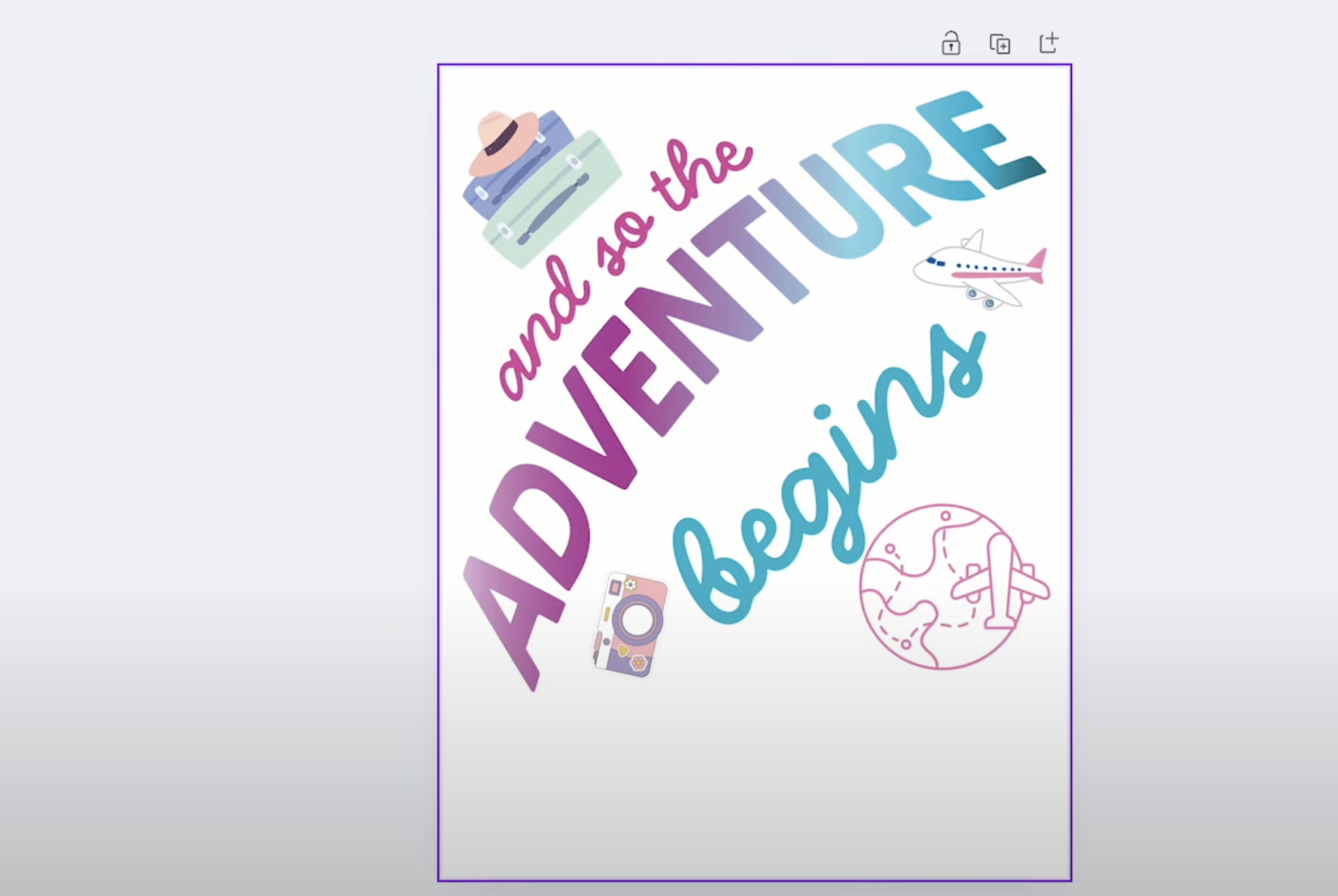 Add additional elements to the canvas