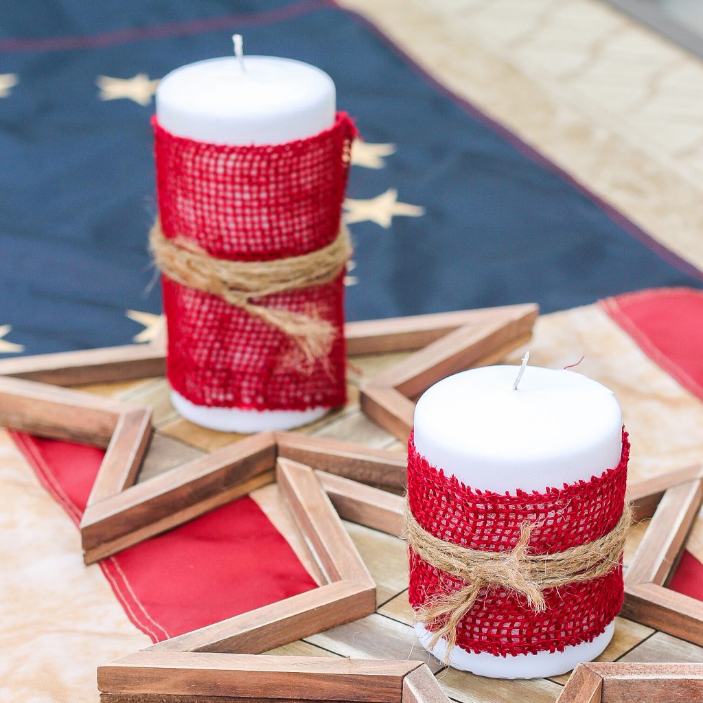 4th of July table decor