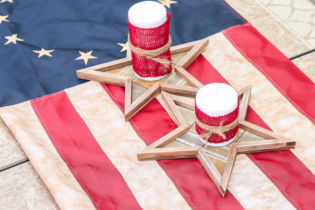patriotic table decor