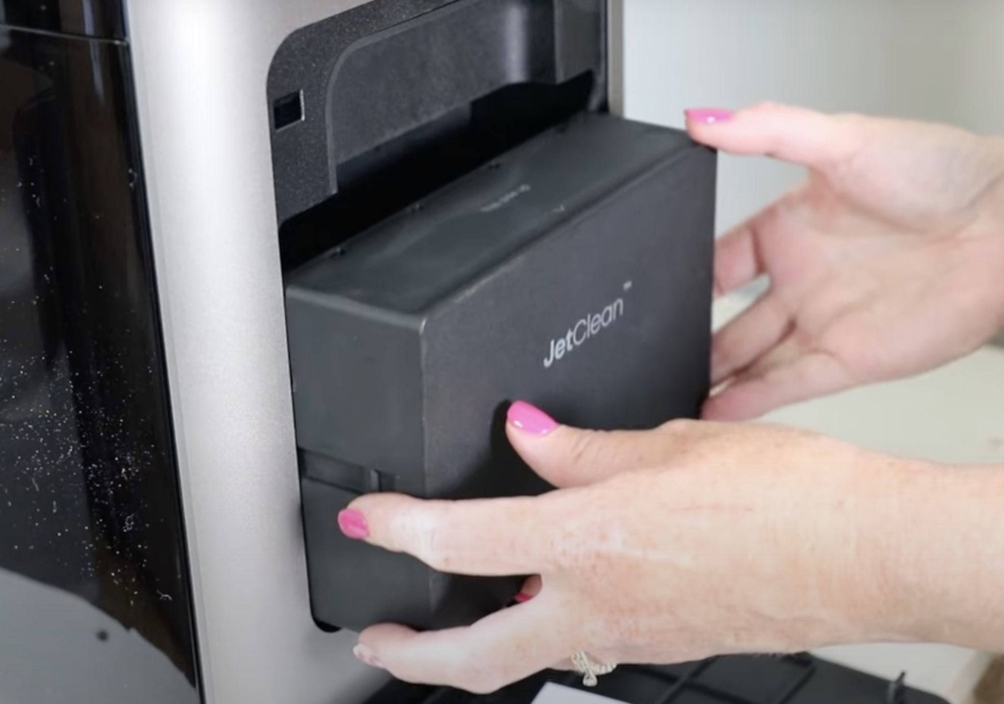 Install JetClean cartridge.