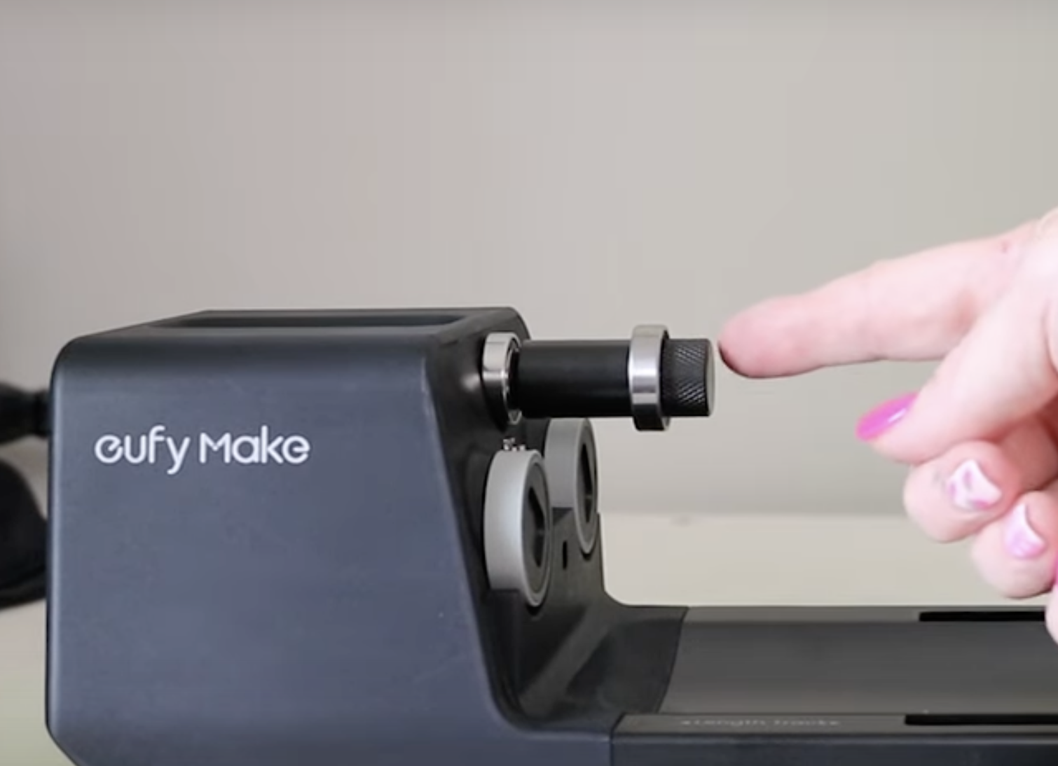 Screw piece into rotary module.