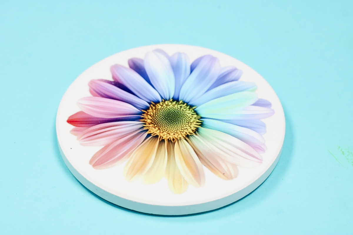 UV printer coaster full size.