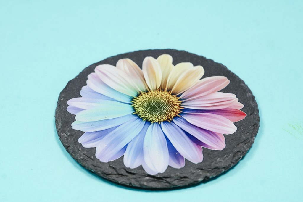 eufyMake E1 print on slate.