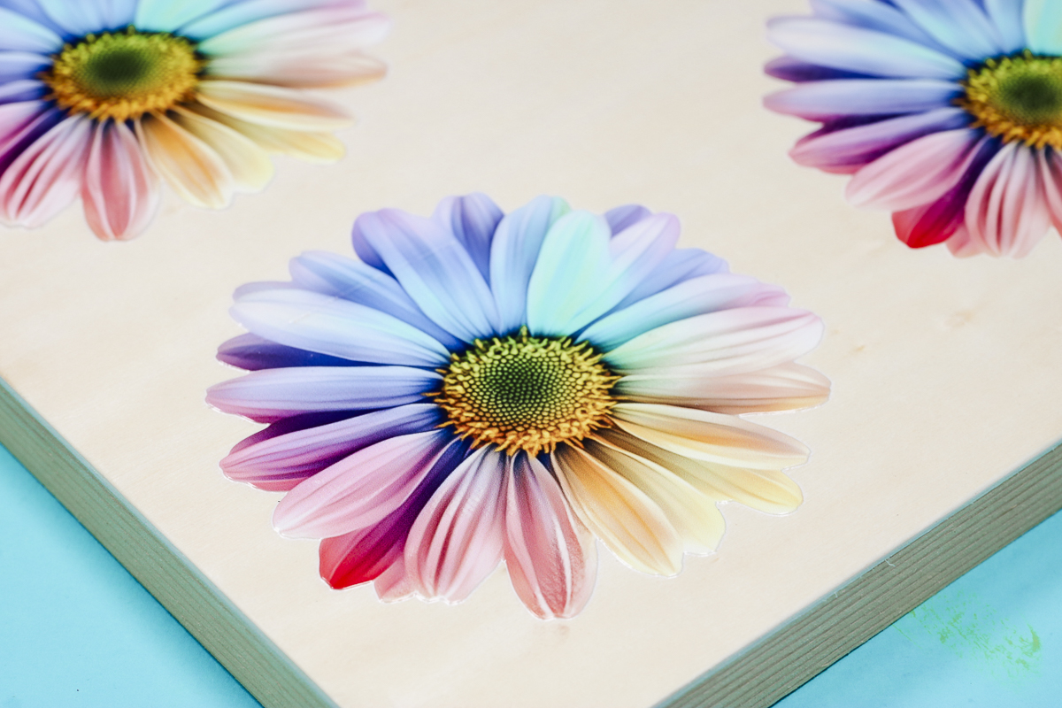 Flat Raised print results.