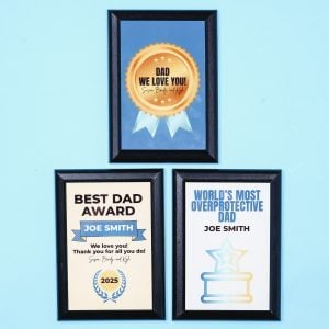 sublimation awards for father's day