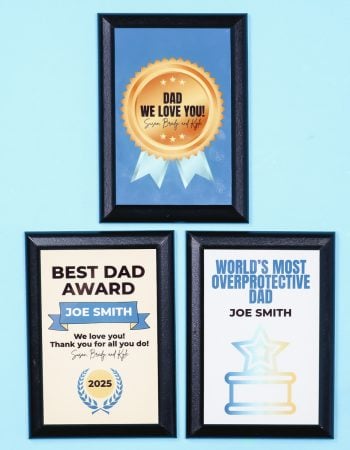 sublimation awards for father's day