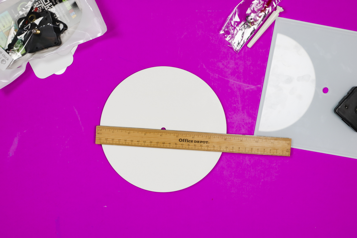 Measure the sublimation clocks.