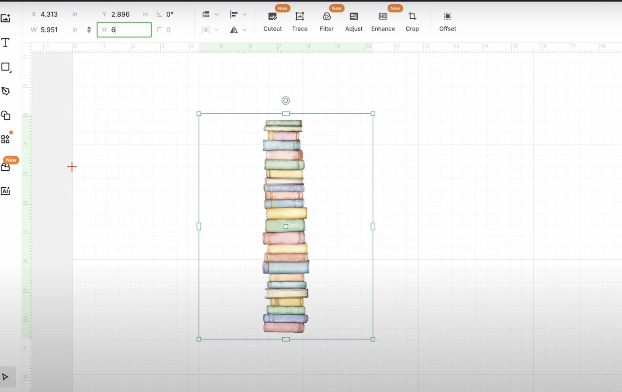 Add design to xTool software.