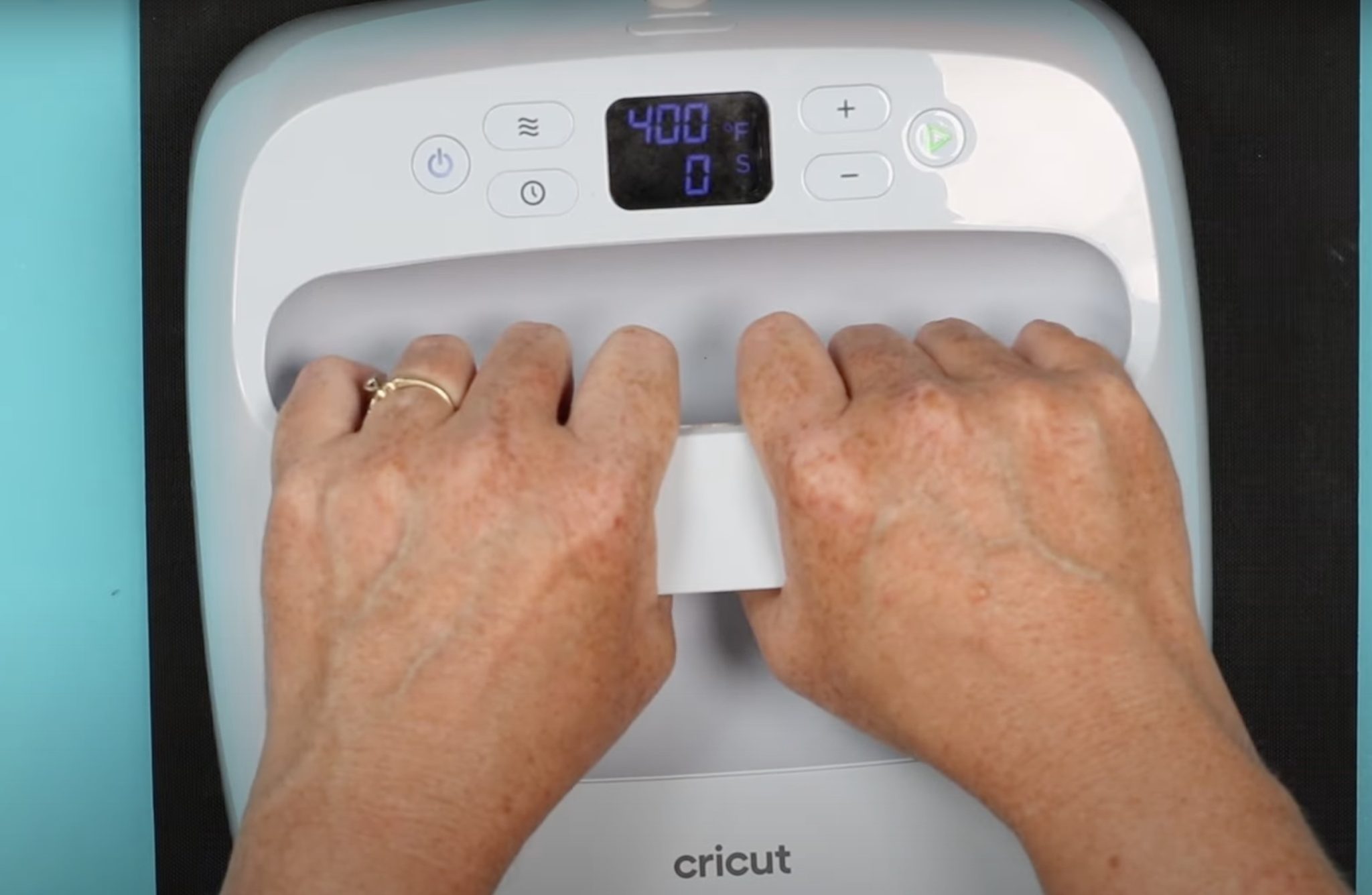 Press for recommended time and temperature.