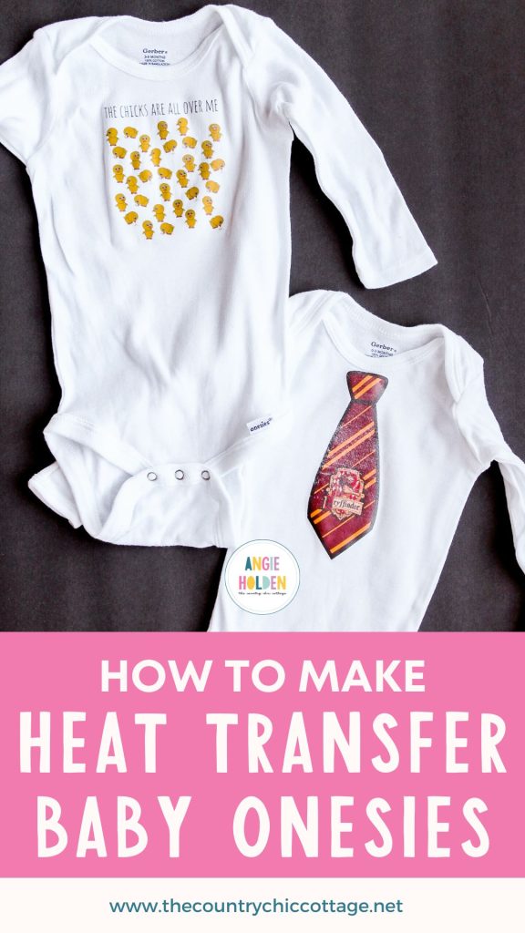 onesies with heat tranfers