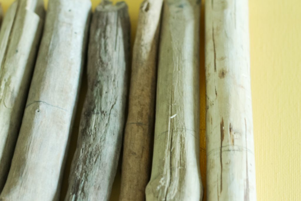 pencil marks on wood
