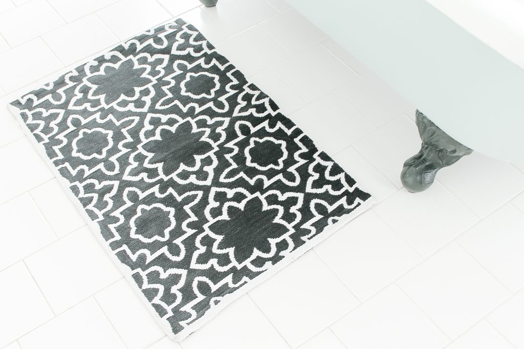 geometric bathmat