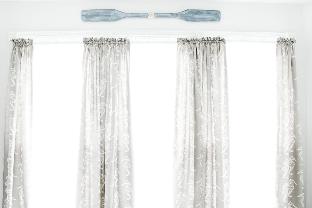 curtains on bathroom windows