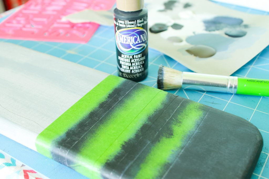 patining stripes using frog tape
