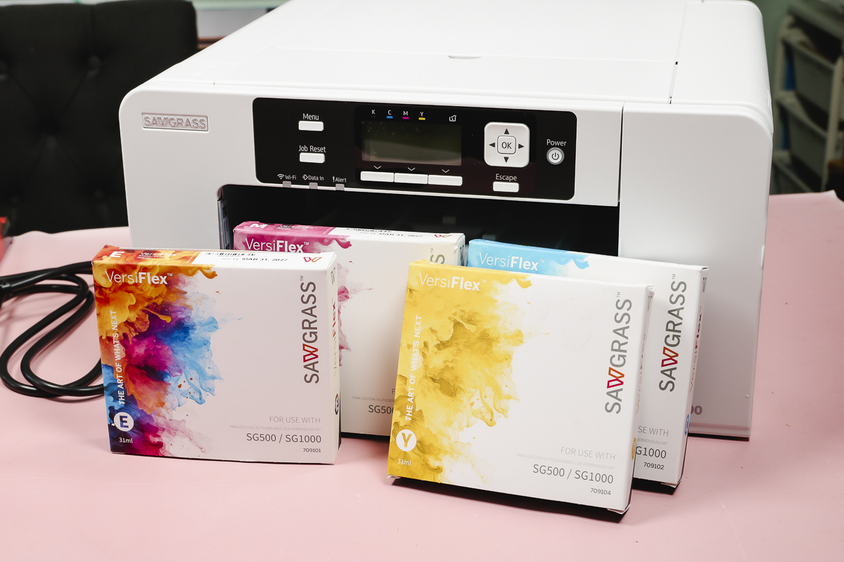 Sawgrass Versiflex ink system.
