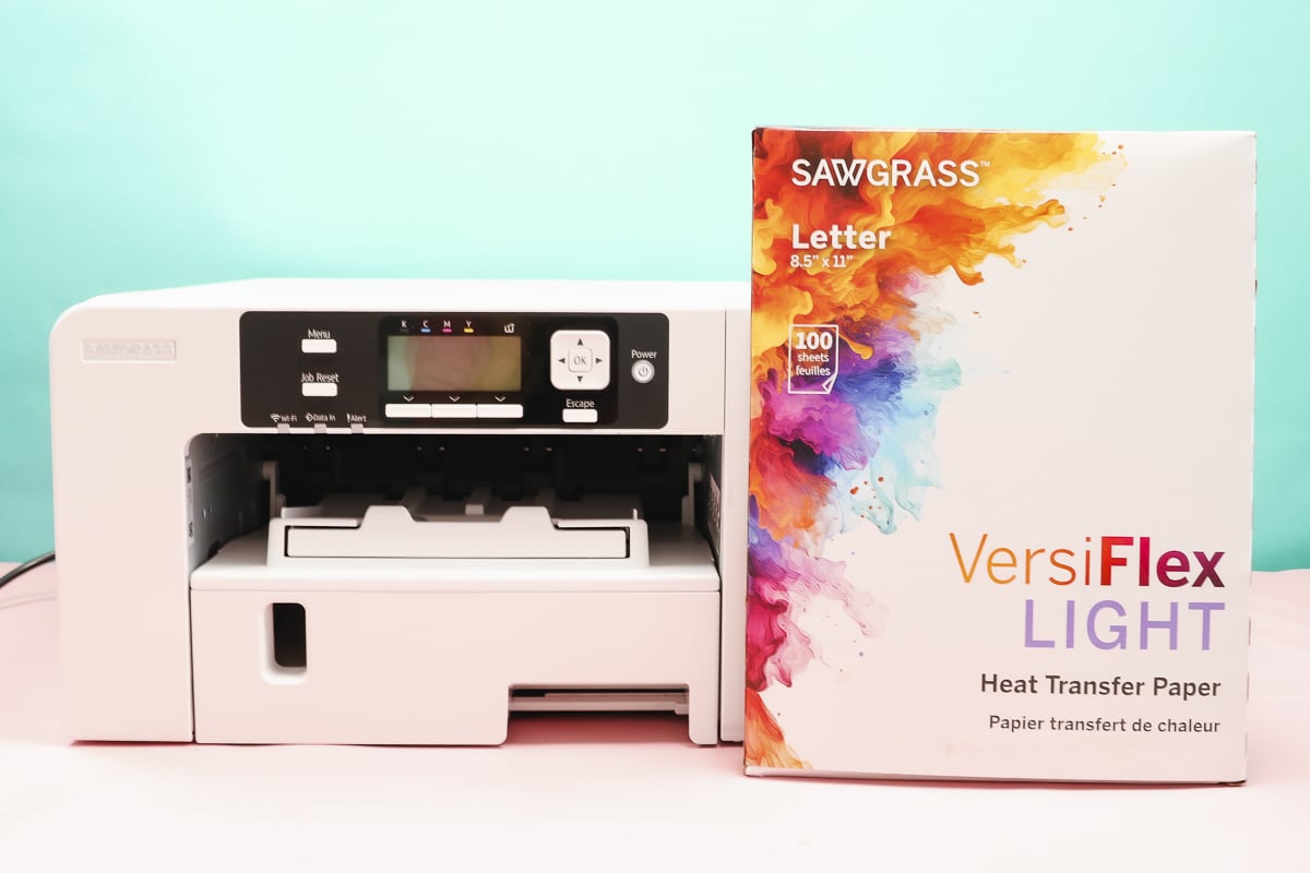 Sawgrass Versiflex print system header.