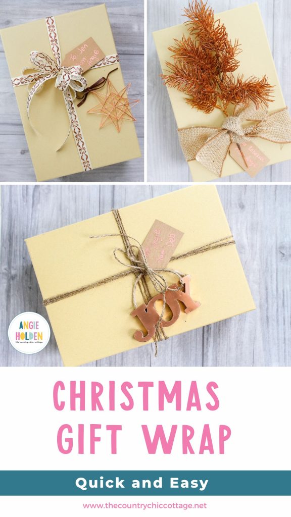 different ways to make Christmas gift wrap