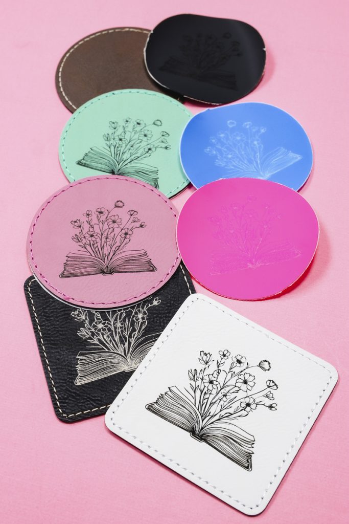 laser engraved patches 2 ways