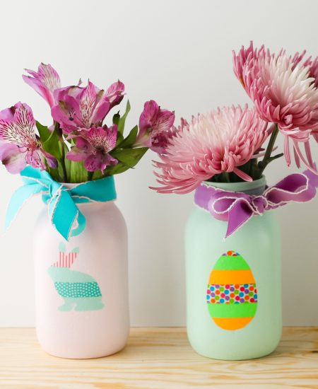 easter themed decals made form washi tape