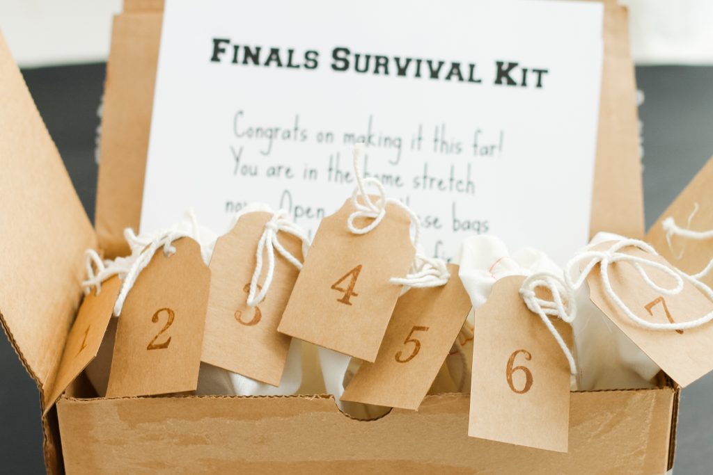 box of mini gift bags