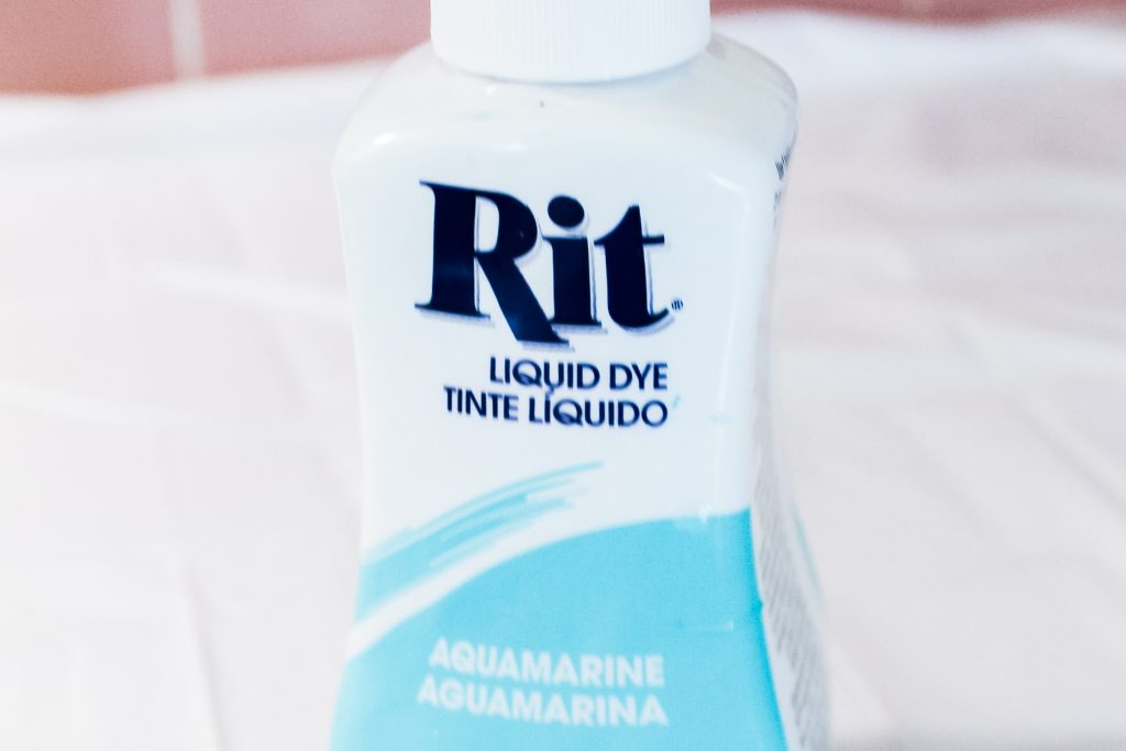 rit dye in aquamarine