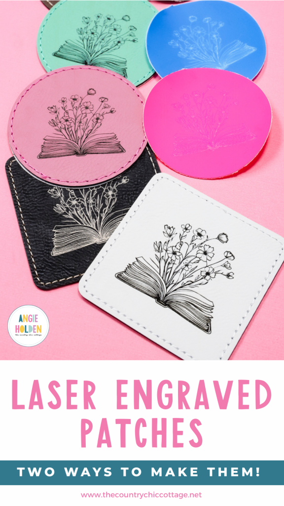 engraving patches with a laser